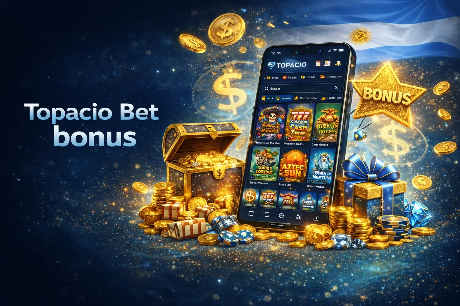 Bonos disponibles en la app